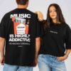 T-SHIRT MUSIC SAVES