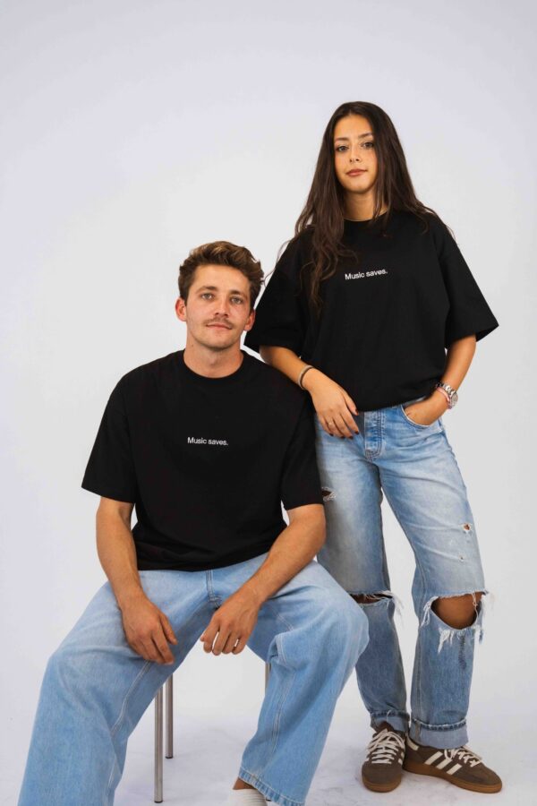 T-SHIRT MUSIC SAVES