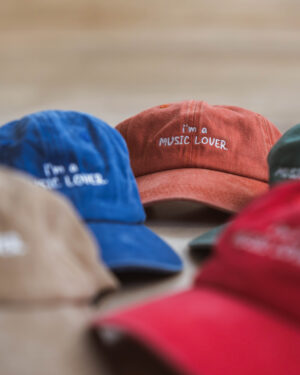 Casquette I'm a music lover