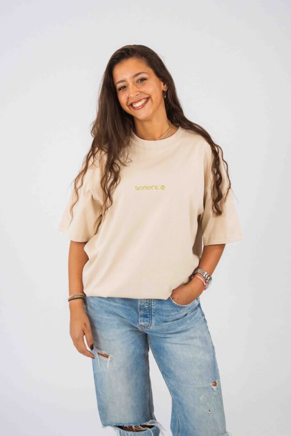 T-SHIRT BIG PARTY - beige