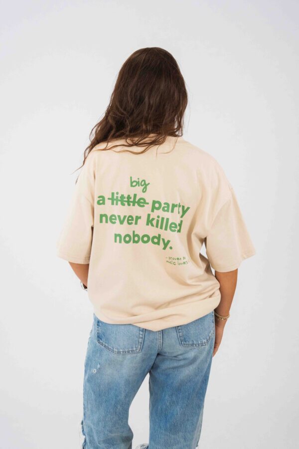 T-SHIRT BIG PARTY - beige
